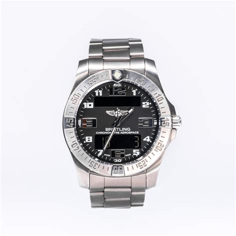 breitling telemetre|breitling chronometre aerospace watch.